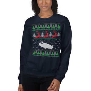 PartyBlimp Ugly Sweater - Unisex Sweatshirt - Cannabis Incognito Apparel CIA | Cannabis Clothing Store