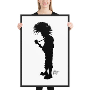 Punk Silhouette T-bone's Prints | Original Art by T-Bone Gregory - Cannabis Incognito Apparel CIA | Cannabis Clothing Store