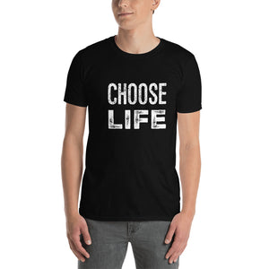 “Choose Life” - Short-Sleeve Unisex T-Shirt - Cannabis Incognito Apparel CIA | Cannabis Clothing Store