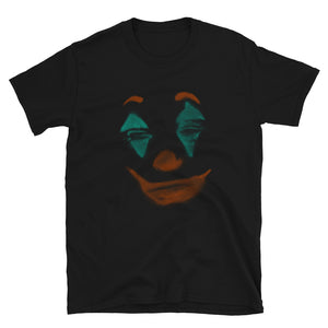 happy clown face T-shirt | Joker clown face wipe CIA clothing T-Shirt - Cannabis Incognito Apparel CIA | Cannabis Clothing Store