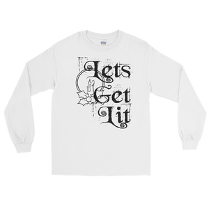 Let's Get Lit Saying | Christmas Sweater | CIA Clothing Store - Cannabis Incognito Apparel CIA | Cannabis Clothing Store