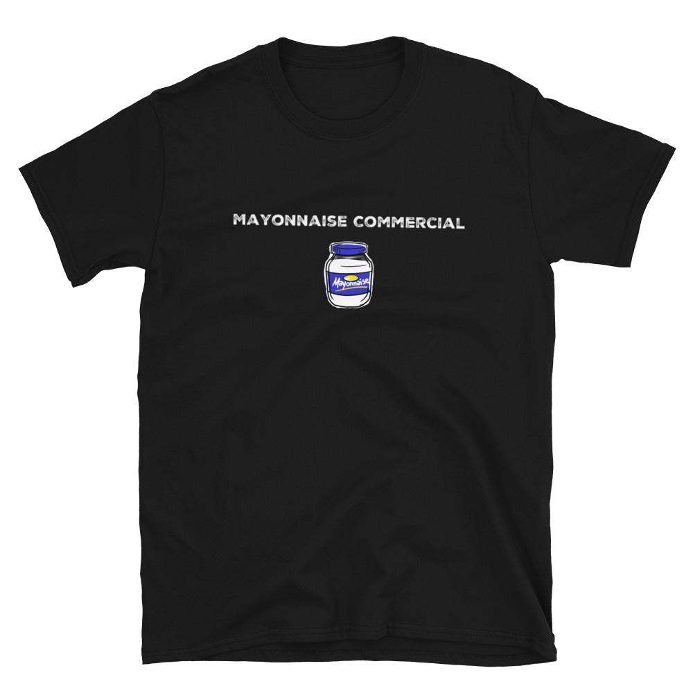 “Mayonnaise commercial CREW” Short-Sleeve Unisex T-Shirt - Cannabis Incognito Apparel CIA | Cannabis Clothing Store