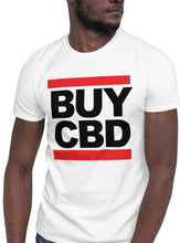 Load image into Gallery viewer, BUY CBD | Short-Sleeve Unisex T-Shirt | CIA Cannabis Apparel - Cannabis Incognito Apparel CIA | Cannabis Clothing Store