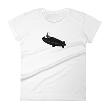 Load image into Gallery viewer, PARTYBLIMP Ladies Ringspun Fashion Fit T-Shirt with Tear Away Label - Cannabis Incognito Apparel CIA | Cannabis Clothing Store