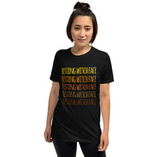 Load image into Gallery viewer, “Resting which face” - Short-Sleeve Unisex T-Shirt - Cannabis Incognito Apparel CIA | Cannabis Clothing Store