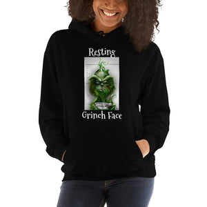 Resting Grinch Face - unisex Hoodie - Cannabis Incognito Apparel CIA | Cannabis Clothing Store