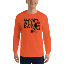 Load image into Gallery viewer, “slay all day” - Long Sleeve T-Shirt - Cannabis Incognito Apparel CIA | Cannabis Clothing Store