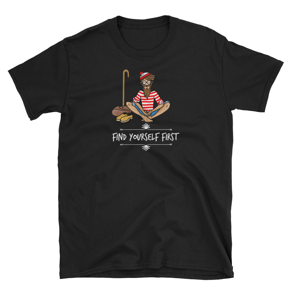 Waldo finds himself First | CIA | Wheres waldo shirt meditating you - Cannabis Incognito Apparel CIA | Cannabis Clothing Store