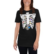 Load image into Gallery viewer, Skeleton Candy rush T-Shirt | Halloween costume | CIA clothing - Cannabis Incognito Apparel CIA | Cannabis Clothing Store