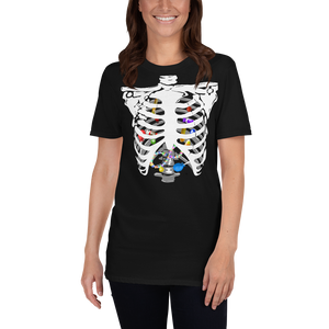 Skeleton Candy rush T-Shirt | Halloween costume | CIA clothing - Cannabis Incognito Apparel CIA | Cannabis Clothing Store