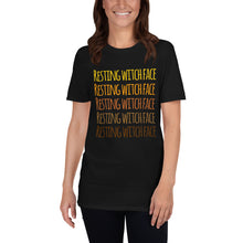 Load image into Gallery viewer, “Resting which face” - Short-Sleeve Unisex T-Shirt - Cannabis Incognito Apparel CIA | Cannabis Clothing Store