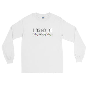 Let’s get lit t shirt | christmas party lights | Woman’s Clothing | C.I.Apparel - Cannabis Incognito Apparel CIA | Cannabis Clothing Store