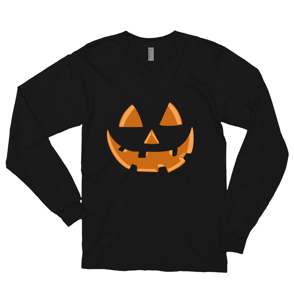 Pumpkin face - Long sleeve t-shirt - Cannabis Incognito Apparel CIA | Cannabis Clothing Store