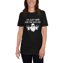 Load image into Gallery viewer, I’m just here for the Booze T-Shirt | Art T-bone Gregory - Cannabis Incognito Apparel CIA | Cannabis Clothing Store