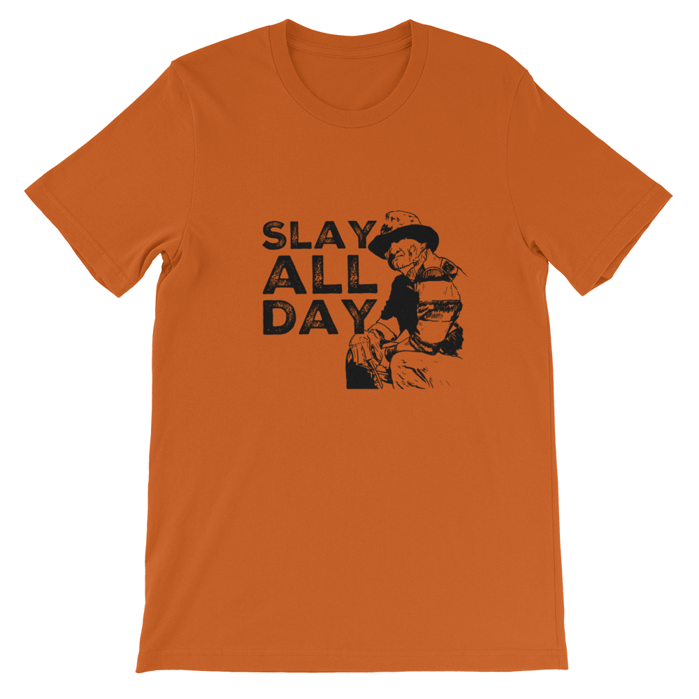 “Slay All Day” - Short-Sleeve Unisex T-Shirt - Cannabis Incognito Apparel CIA | Cannabis Clothing Store