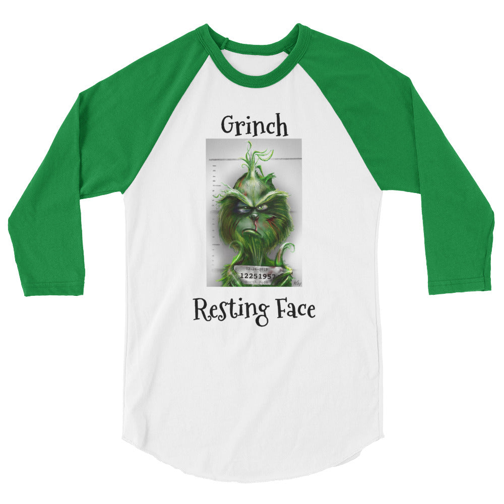 Grinch Resting Face | Christmas Grouch Sweatshirt - Cannabis Incognito Apparel CIA | Cannabis Clothing Store