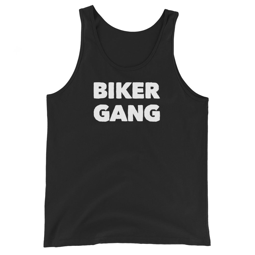 BIKER GANG - Unisex  Tank Top - Tee's Classic Apparel - Cannabis Incognito Apparel CIA | Cannabis Clothing Store