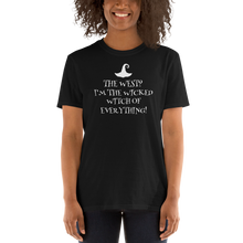 Load image into Gallery viewer, The west? I’m the wicked witch of everything T-Shirt | CIA clothing - Cannabis Incognito Apparel CIA | Cannabis Clothing Store