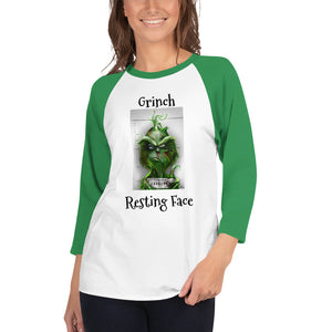 Grinch Resting Face | Christmas Grouch Sweatshirt - Cannabis Incognito Apparel CIA | Cannabis Clothing Store