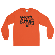 Load image into Gallery viewer, “slay all day” - Long Sleeve T-Shirt - Cannabis Incognito Apparel CIA | Cannabis Clothing Store