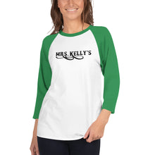 Load image into Gallery viewer, Mrs. Kelly’s - 3/4 sleeve raglan shirt - CIA Clothing Store - Cannabis Incognito Apparel CIA | Cannabis Clothing Store