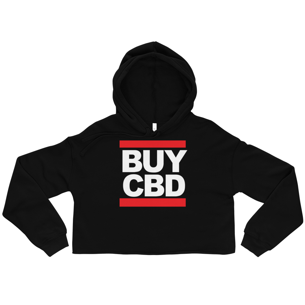 BUY CBD | Cropped Hoodie | Sarcastic Cannabis Hoodie Apparel | CIA - Cannabis Incognito Apparel CIA | Cannabis Clothing Store