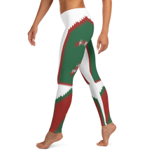 Load image into Gallery viewer, Christmas Tag Leggings - TCA - Cannabis Incognito Apparel CIA | Cannabis Clothing Store