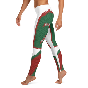 Christmas Tag Leggings - TCA - Cannabis Incognito Apparel CIA | Cannabis Clothing Store