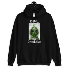 Load image into Gallery viewer, Resting Grinch Face - unisex Hoodie - Cannabis Incognito Apparel CIA | Cannabis Clothing Store