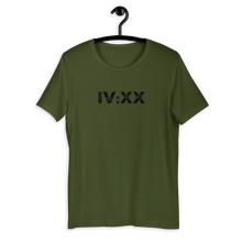 Load image into Gallery viewer, iv:XX T-Shirt | 420 incognito CIA clothing and prints - CIA (Cannabis Incognito Apparel)