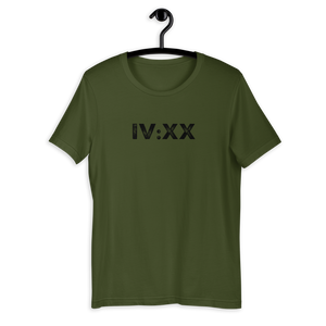 iv:XX T-Shirt | 420 incognito CIA clothing and prints - CIA (Cannabis Incognito Apparel)