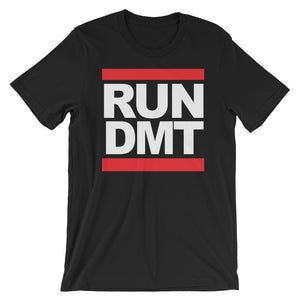 RUN DMT Black T shirt (CIA Cannabis Incognito Apparel) - Cannabis Incognito Apparel CIA | Cannabis Clothing Store