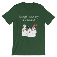 Load image into Gallery viewer, Hanging with my Snowmies | Ugly sweater thread T-Shirt - Cannabis Incognito Apparel CIA | Cannabis Clothing Store