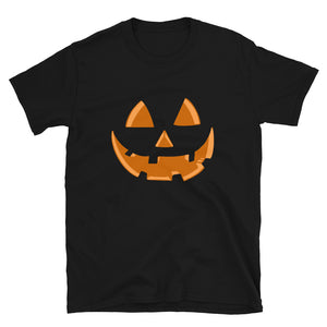 Pumpkin face - Short-Sleeve Unisex T-Shirt - Cannabis Incognito Apparel CIA | Cannabis Clothing Store