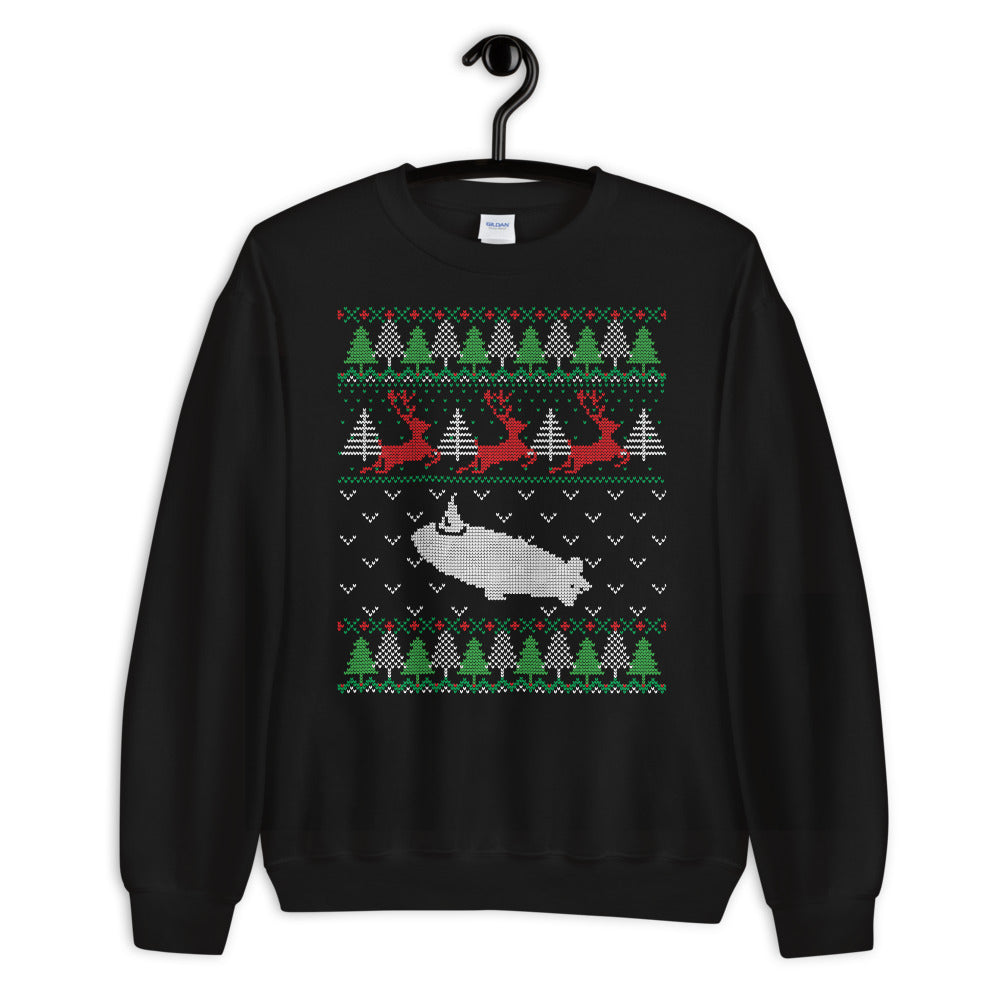 PartyBlimp Ugly Sweater - Unisex Sweatshirt - Cannabis Incognito Apparel CIA | Cannabis Clothing Store