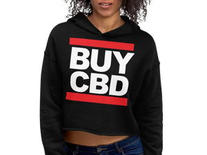 BUY CBD | Cropped Hoodie | Sarcastic Cannabis Hoodie Apparel | CIA - Cannabis Incognito Apparel CIA | Cannabis Clothing Store