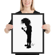 Load image into Gallery viewer, Punk Silhouette T-bone&#39;s Prints | Original Art by T-Bone Gregory - Cannabis Incognito Apparel CIA | Cannabis Clothing Store