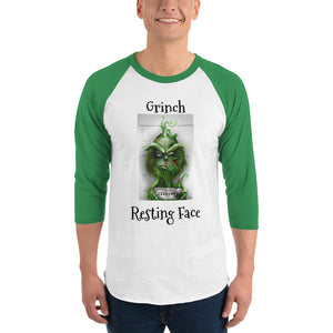 Grinch Resting Face | Christmas Grouch Sweatshirt - Cannabis Incognito Apparel CIA | Cannabis Clothing Store