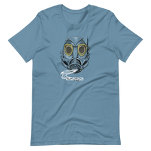 Load image into Gallery viewer, gas mask t shirt design | Original Art by Nathan Gregory | CIA Clothing and Print - CIA (Cannabis Incognito Apparel)