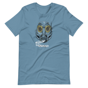 gas mask t shirt design | Original Art by Nathan Gregory | CIA Clothing and Print - CIA (Cannabis Incognito Apparel)