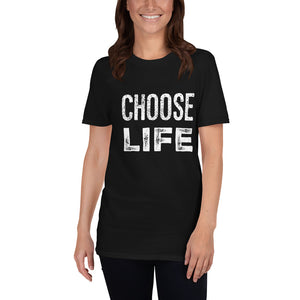 “Choose Life” - Short-Sleeve Unisex T-Shirt - Cannabis Incognito Apparel CIA | Cannabis Clothing Store