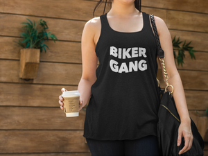 BIKER GANG - Unisex  Tank Top - Tee's Classic Apparel - Cannabis Incognito Apparel CIA | Cannabis Clothing Store