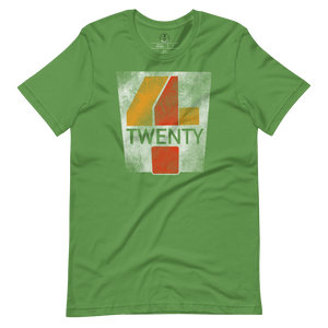 CIAclothing.store 420 711 Tshirt Green Flat Mockup FRONT | Cannabis Incognito Apparel - Funny Weed Shirt: Spread Laughter with Cannabis Incognito Apparel